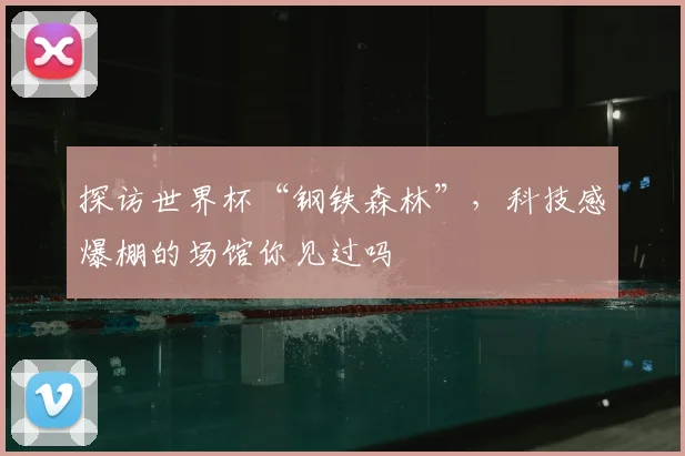 探访世界杯“钢铁森林”，科技感爆棚的场馆你见过吗
